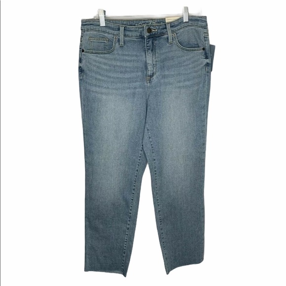 New Universal Threads Women Crop Straight Jeans 10 - Picture 1 of 6
